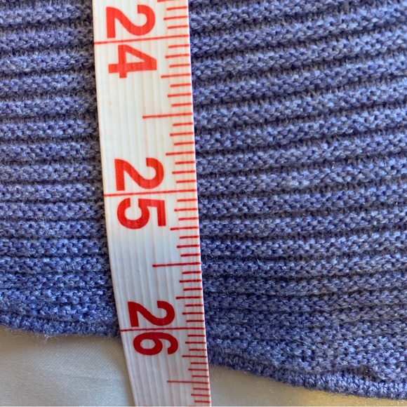 CROFT & BARROW. NWT. Long sleeve rayon top. Size XL. Bleached denim blue… - Picture 6 of 9